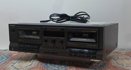Technics RS-TR333 HX PRO Stereo Dual Cassette Deck Tape Recorder Auto Reverse