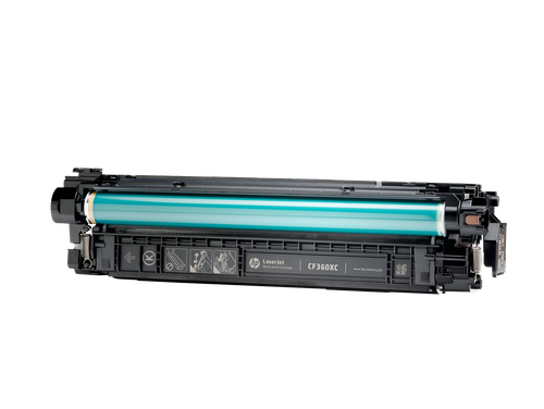 HP 508X Wysokowydajna czarna oryginalna kaseta z tonerem LaserJet, ~12 500 stron, - Zdjęcie 2 z 9