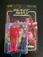 Optimus Primal Burning Red 2023 3.75" Super 7 TRANSFORMERS ReAction NEW