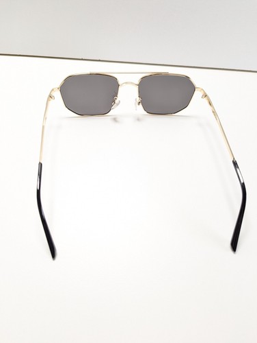 John Varvatos Pilotenbrille Metallgestell/Bügel goldfarbene schwarze Gläser - Bild 5 von 5