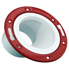 Pvc Closet Flange, Hub, 4 In X 3 In Pipe Size, 05920