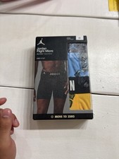 JORDAN Flight Micro Dri-Fit Boxer Briefs 2 Pack Blue Yellow Men  s S 28-30 NEW