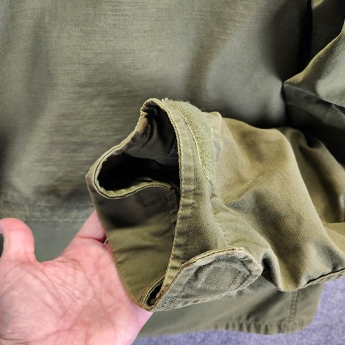 VINTAGE John Ownbey M-65 Field Jacket Mens Medium Regular Olive US Army 70s - Picture 15 of 18