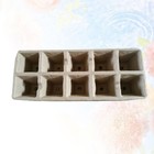 13pcs 10 Grids Starter Trays Plant Starters Cups Nursery Biodegradable Pots