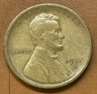 1909-S VDB Lincoln Wheat Cent VF-XF Key Date Coin - TCCCX