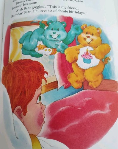 Care Bears Book Your Best Wishes Can Come Vintage Parker Brother - Picture 8 of 9