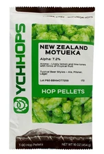 New Zealand Motueka, One - 16 Ounce Package Of Hop Pellets