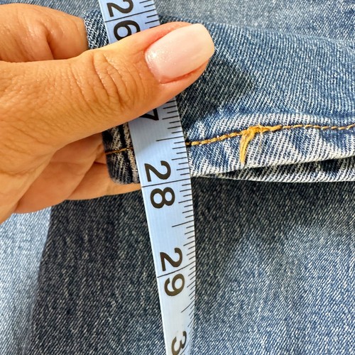 Levi's Wedgie Straight Fit Jeans Dark Wash Damen 32 - Bild 8 von 9