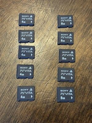 Original SONY PS Vita PlayStation Vita 8GB Memory Card Tested From USA