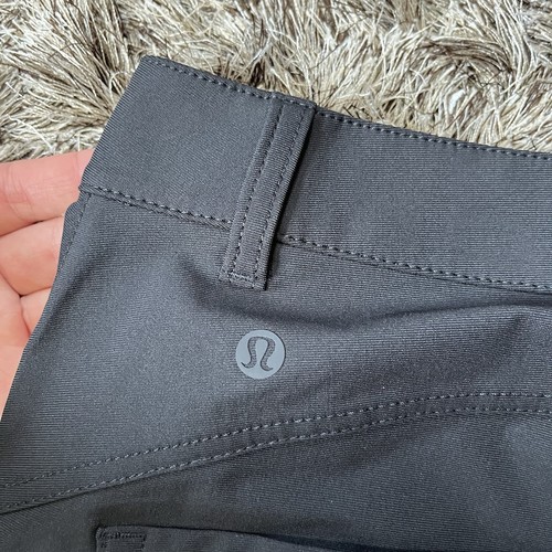 Lululemon City Sleek 5 Pocket Wide Leg Hose Cropped Gr. 29 Schwarz Freizeit - Bild 16 von 16