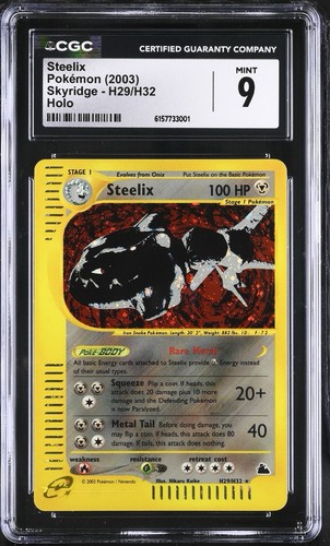 Steelix graded CGC 9 for sale on eBay