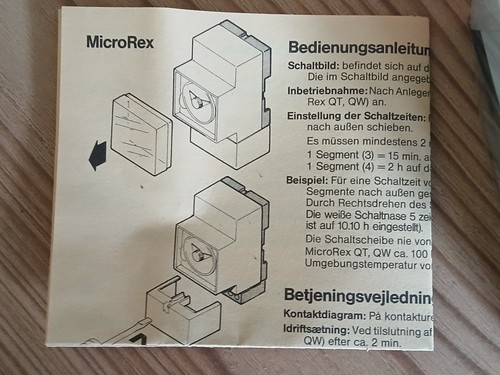 MicroRex QT 92 64 01 Schaltuhr 220V 50/60Hz - Bild 2 von 6