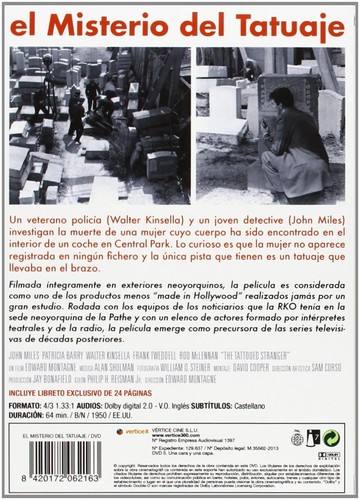 CINE NEGRO RKO: EL MISTERIO DEL TATUAJE (VOS) (DVD) - Imagen 3 de 4