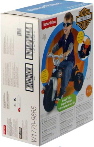 Fisher-Price Harley-Davidson Toddler Tricycle Tough Trike Toy Bike with Handl... - Bild 7 von 7
