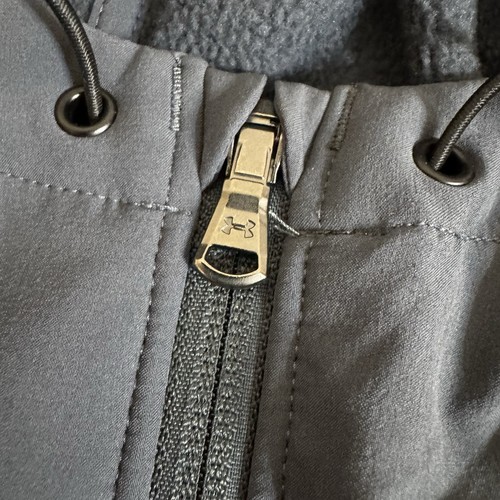 Cincinnati Bearcats Jacket Mens Extra Large Gray Full Zip Hooded Under Armour - Picture 10 of 14