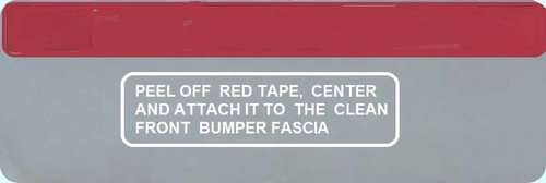 Mini placa Lexus 3d Script - Imagen 2 de 2