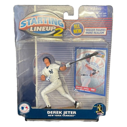 Derek Jeter #2 New York Yankees MLB Starting Lineup 2 Figure