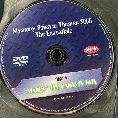 Mystery Science Theater 3000 DVD Lot Mitchell Santa Claus Conquers the Martians+ - Imagen 6 de 16
