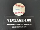 Billy Herman Signed Autograph Official National League Baseball JSA Authentic