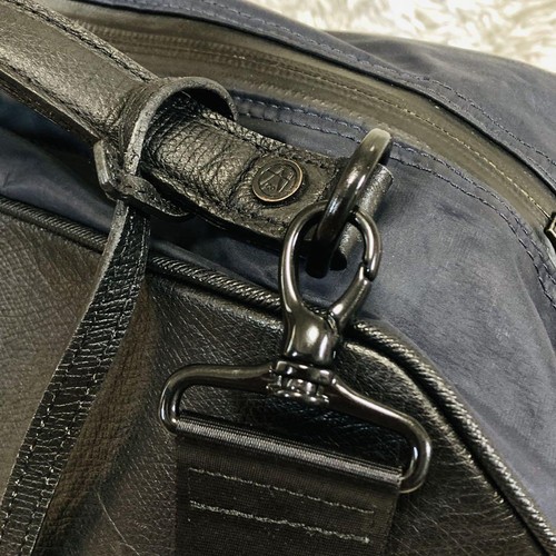 3Way SHIPS Business Bag Black Leather Backpack Tote Shoulder - Picture 13 of 16