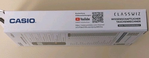 Casio FX‑82DE X ClassWiz – Technisch‑Wissenschaftlicher Rechner 325  Funktionen - Bild 4 von 10