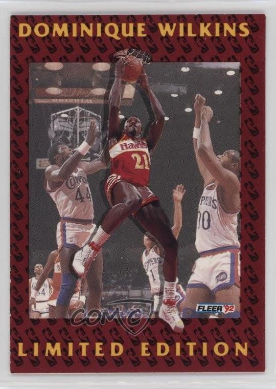 1991-92 Fleer Dikembe Mutombo Limited Edition Dikembe Mutombo #11 Rookie RC HOF