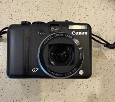 Canon PowerShot G7 10.0MP Digital Camera NEEDS REPAIR or PARTS ONLY