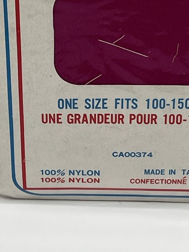 Dance Exercise Tights One Size fits 100-150 lbs 100 % Nylon Vintage Full Foot - Picture 4 of 6