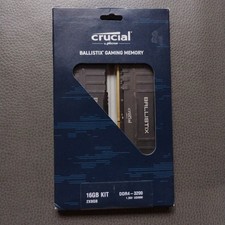 Crucial Ballistix 16GB 2 x 8GB PC4-25600 DDR4-3200 Memory BL2K8G32C16U4B