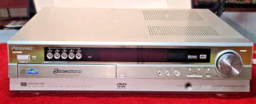 Panasonic SA-HT650 cambiador de 5 discos/reproductor de DVD sistema de sonido de cine en casa sin control remoto - Imagen 1 de 23