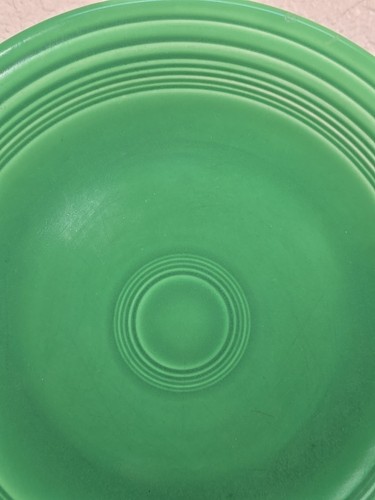 Vtg Homer Laughlin Fiestaware 10.25” Dinner Plate Light Turf Green Genuine USA - Picture 4 of 13