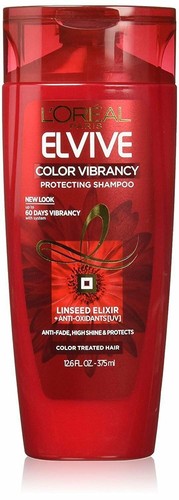Loreal Paris Elvive Nourishing Shampoo Color Vibrancy Anti Oxidant 12.6oz 2 Pack