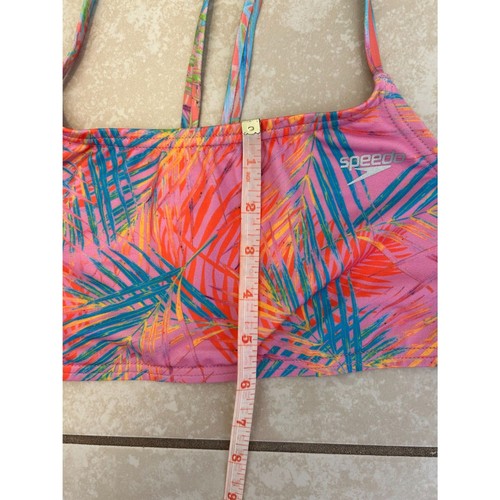 NWT Speedo Bikini Top Thrwoing Shade Women's Size XL Runs Small - Picture 3 of 7
