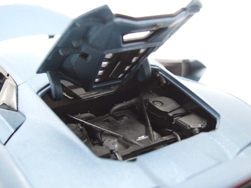 Modellino auto Lamborghini Temerario 2024 blu 1:18 Bburago - Foto 7 di 11