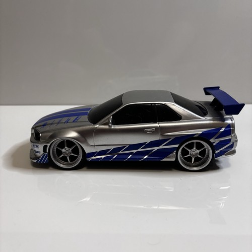 Jada Toys Fast And Furious Brians 2002 Nissan Skyline GTR R/C Car - NO REMOTE - Picture 1 of 7
