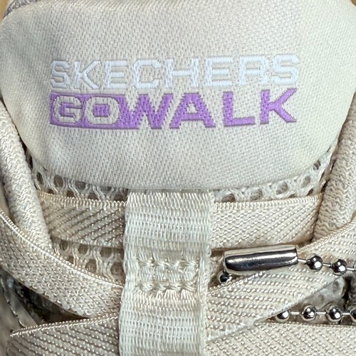 Skechers Go Walk Flex Grand Entry Off White Womens Slip Ins Sneakers Size 7.5 - Picture 8 of 13
