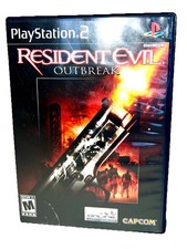 Resident Evil: Outbreak (Sony PlayStation 2, 2004) No Manual ￼