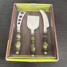 Pier 1 Imports CHEESE KNIFE SET of 3 Pieces.  New *Read*