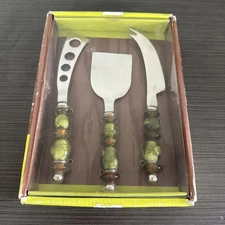 Pier 1 Imports CHEESE KNIFE SET of 3 Pieces.  New *Read*
