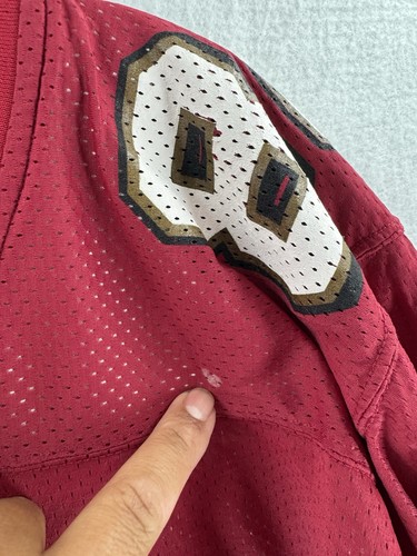 Maglia Starter Reversibile Jerry Rice #80 San Francisco 49ers 48/L Rara 1996 - Foto 4 di 21