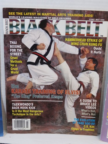 Black Belt Magazines 1995 Mar May Jun July Aug Seagal and Others Lot Of 5 Vtg - Picture 3 of 7
