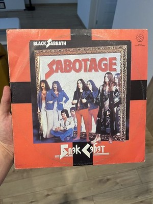Black Sabbath Sabotage Vinyl LP RARE USSR SNC Records 1990 C90 31089 009 NM