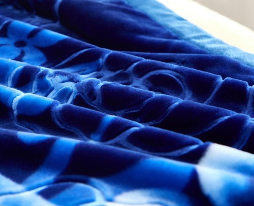 Reversible 2 PLY Heavy Weight Super Soft Warm Blanket Luxury Bed Throw King Size - Picture 33 of 37