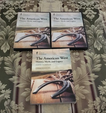 NEW Great Courses The American West: History Myth Legacy DVD & Guidebook 4-Disc