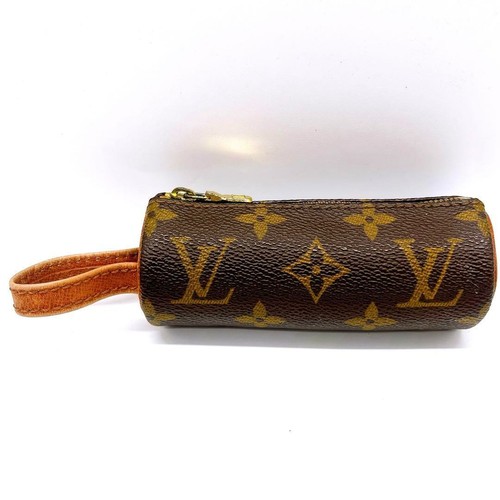Louis Vuitton Monogram Etuit Trois Ball de Golf Pouch Ball Case M58249 No Box - Picture 3 of 8