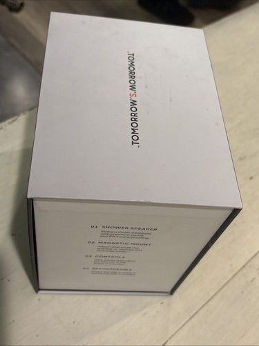 Sharper Image Spastudio Shower Speaker Waterproof Bluetooth Magnetic Mount USB-C - Picture 9 of 22