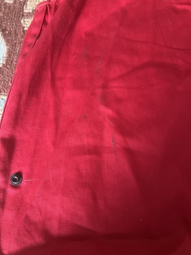 Ideal Talon Hunting Game Vest Red Full Zip 1950’s Vintage Medium - Picture 13 of 14
