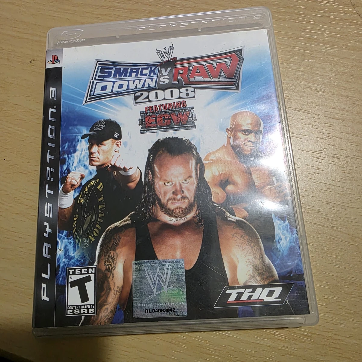 (未使用･未開封品)　WWE 2008 SmackDown vs Raw - PS3 sdt40b8 WWE 2008 SmackDown! VS RAW PRO WRESTLING PS3 WWE2008 SmackDown vs