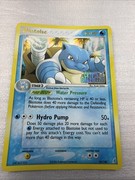 Pocket Scout - Blastoise Crystal Guardians NM  14/100 Reverse Holo