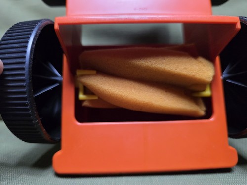 Vintage orange Tupperware Tupper Toys Pick Em Up Truck #1342 Kinder Spielzeugauto - Bild 9 von 10